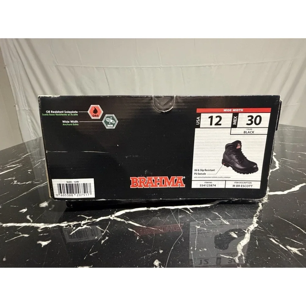 Brahma Escott Men's Soft Toe 6